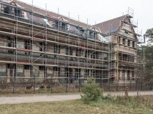 Sanierung der Bestandsgebäude der alten Lungenheilstätte in Beelitz-Heilstätten