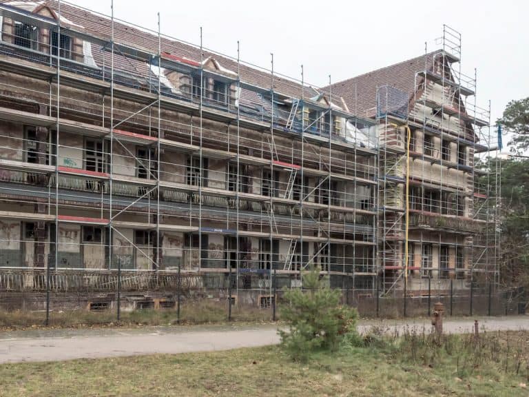 Sanierung der alten Lungenheilstätte in Beelitz-Heilstätten