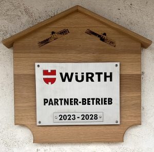 Zimmerei Meyer ist Partnerbetrieb von Würth