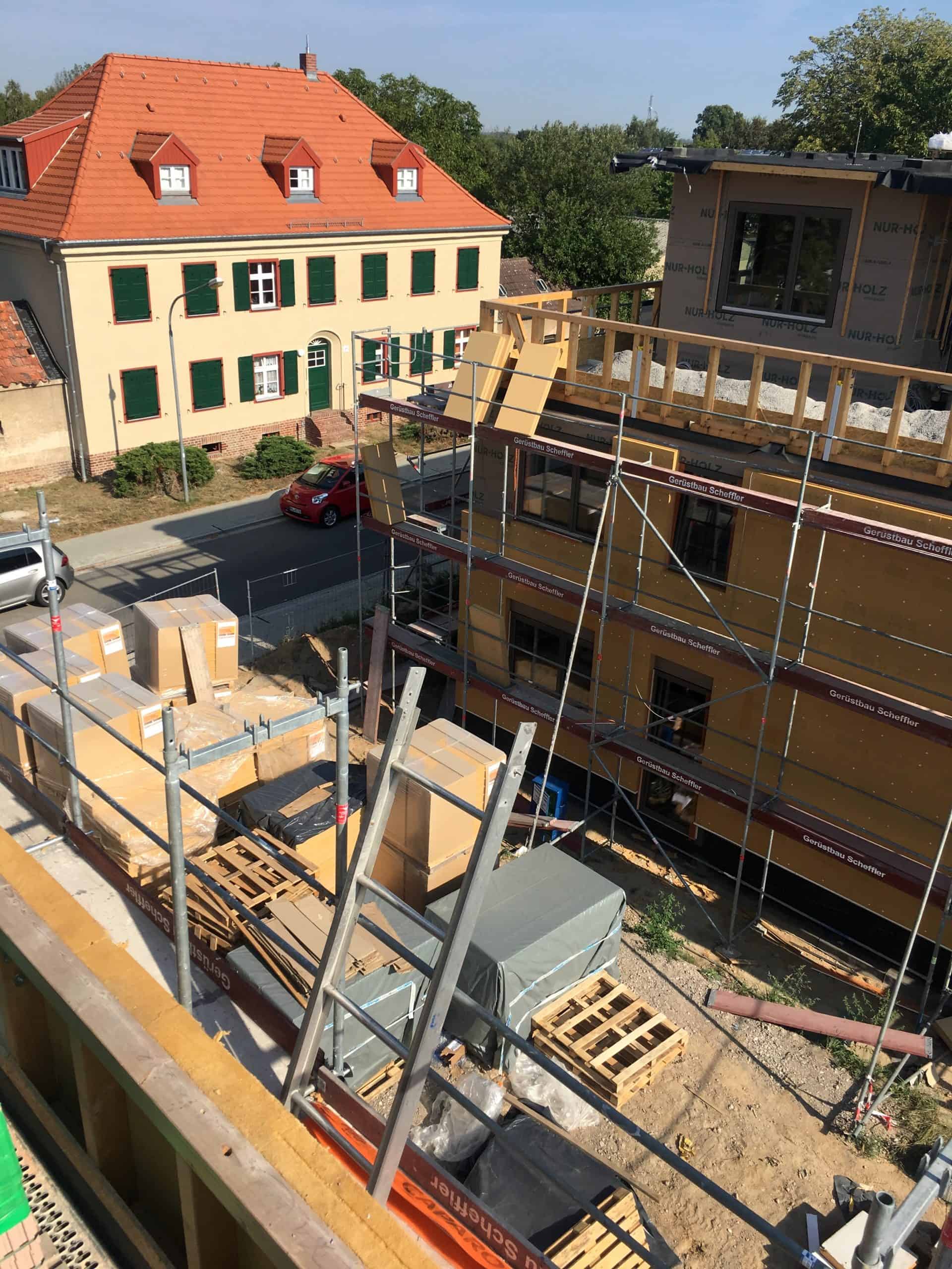 Staffelgeschoss in Massivholzbauweise