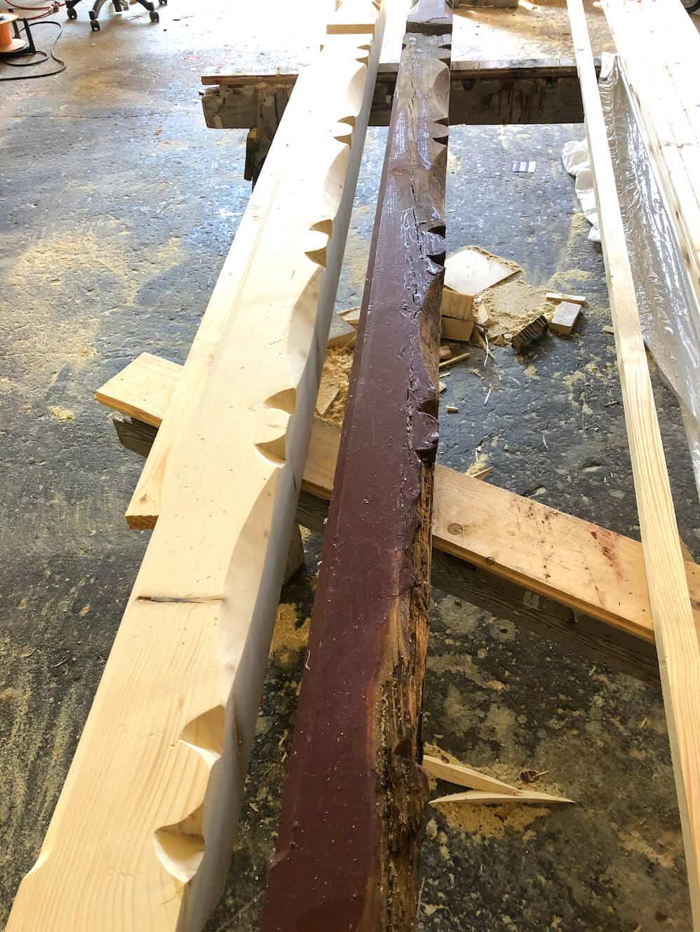 Nachbauten aus Holz