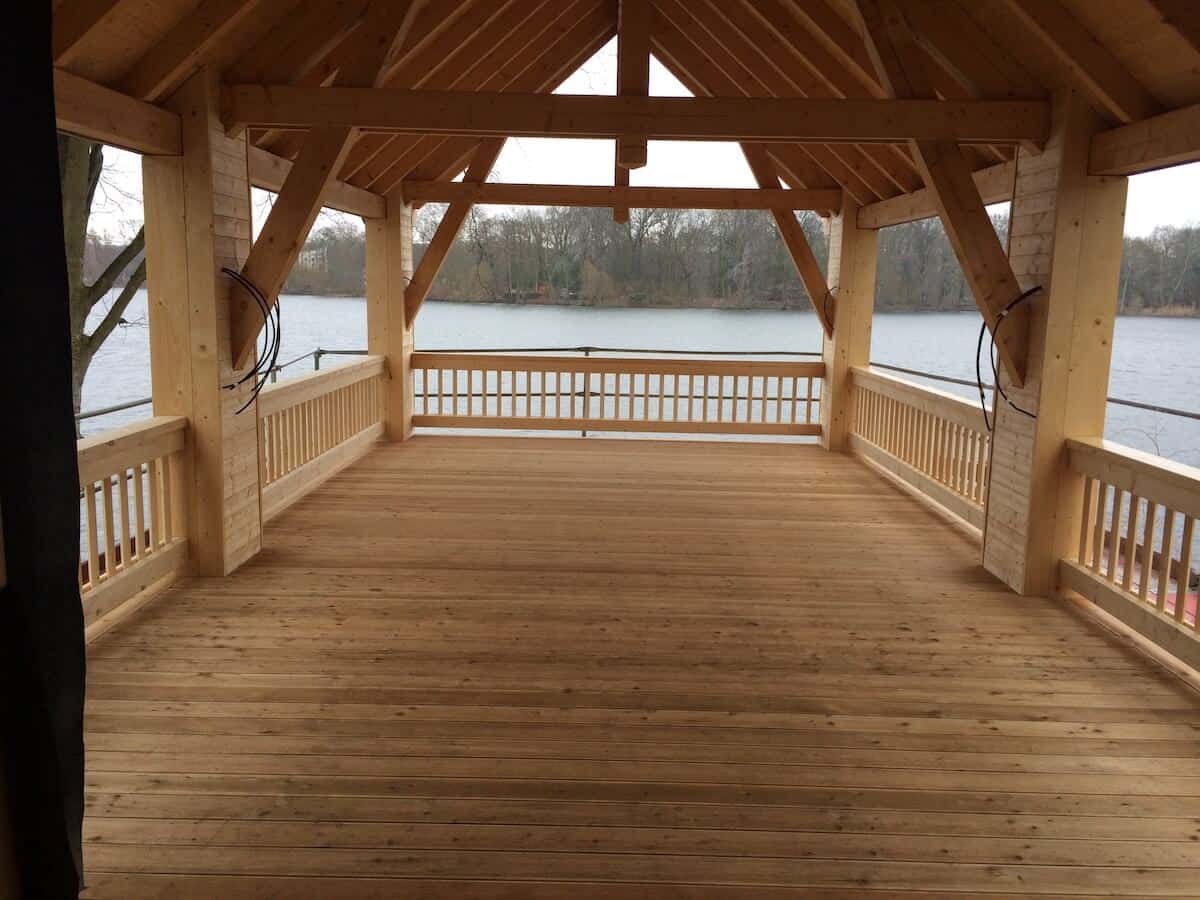 Bootshaus an der Havel