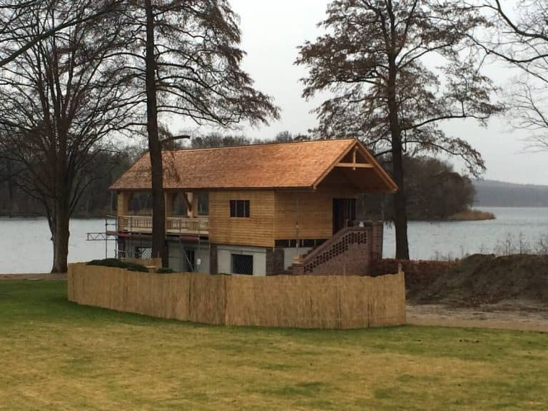Bootshaus an der Havel