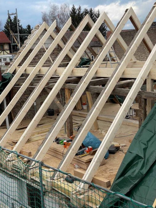 Dachausbau und Sanierung – Historisches Bauernhaus