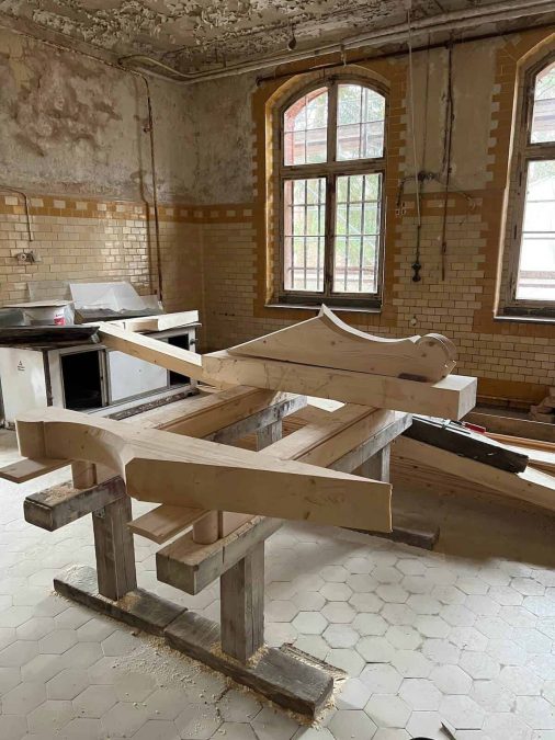 Sanierung der Bestandsgebäude der alten Lungenheilstätte in Beelitz-Heilstätten